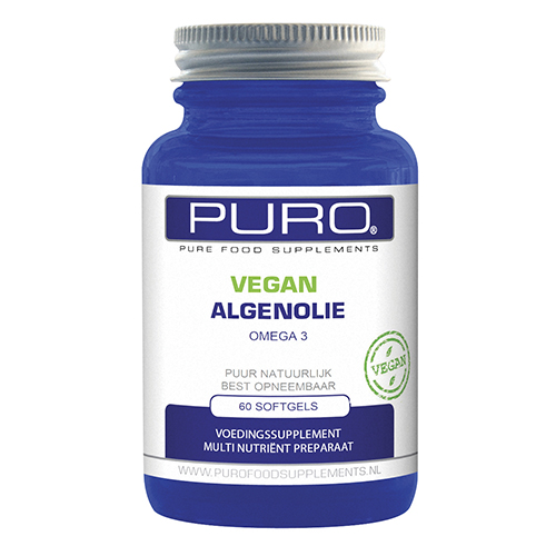 T chirurg Iedereen VEGAN Algenolie Omega 3 – Puro Foodsupplements